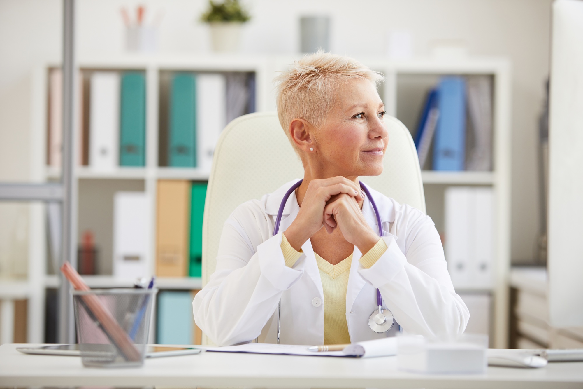 Doctor waiting for patient